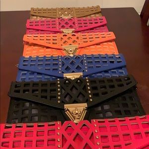 All 6 Clutches 💛🧡❤️🖤